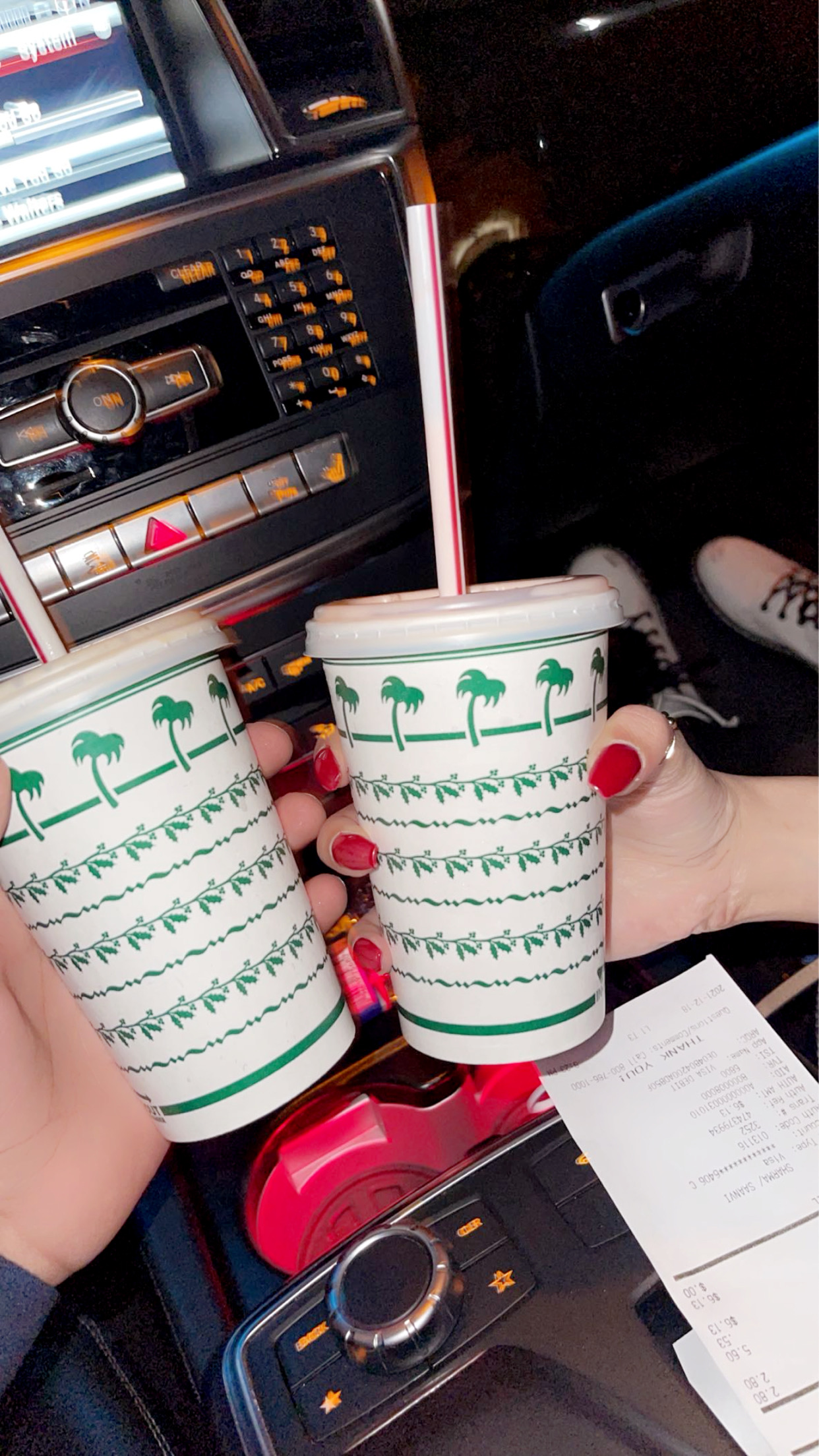 Milkshakes from our first date